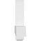 Ekena Millwork Eugene Architectural Grade PVC Gable Bracket, 96"W x 16"H x 4"D x 4"F, 4/12 Pitch GBP096X16X0404EUG00 - alternate 3